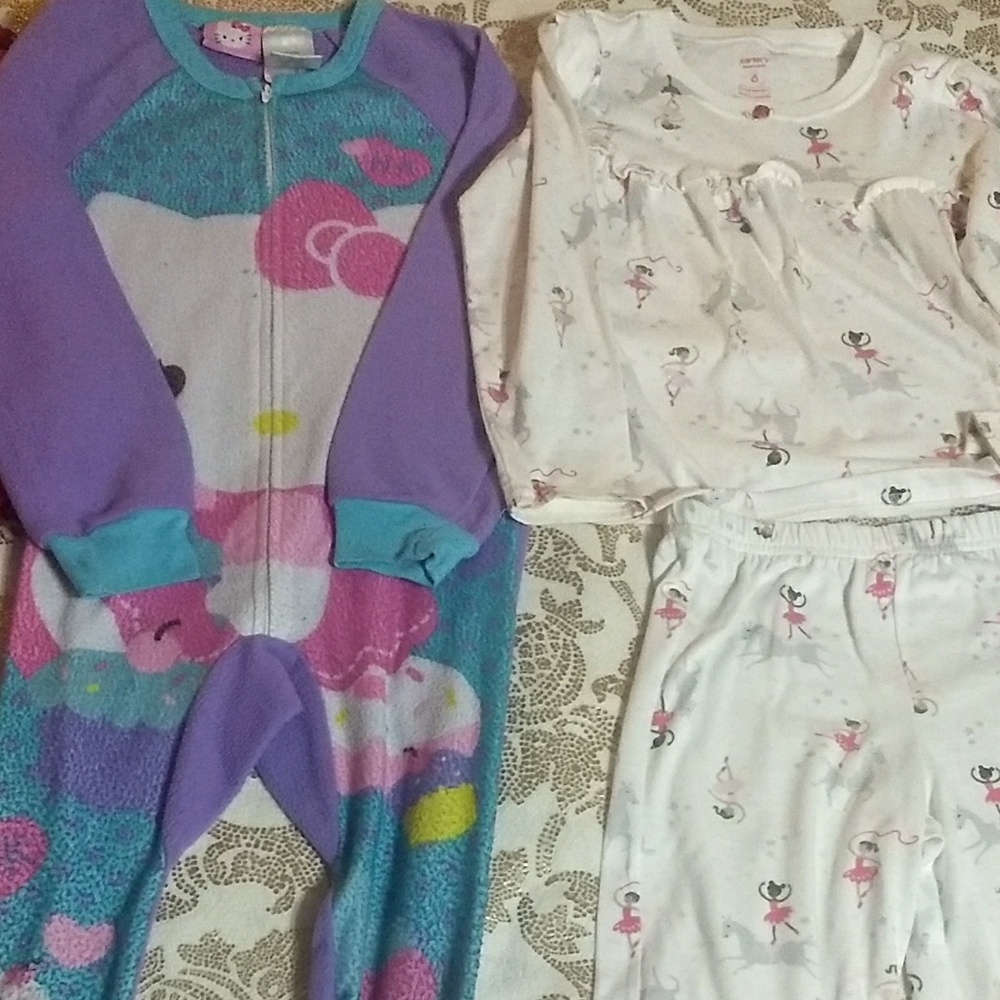 Girls pajama bundle size 6&6/6x